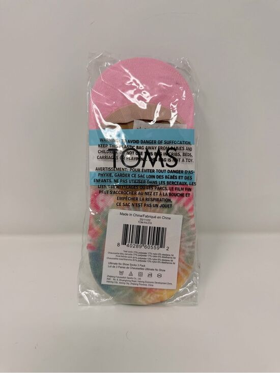 Toms Accessories - TOMS Ultimate No Show Socks 3 Pack Brand New With Tags